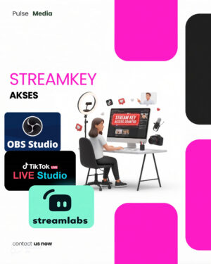 Dapatkan Akses Streamkey